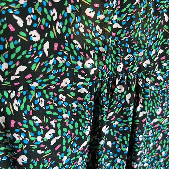 NWOT Banana Republic Multicolored Sleeveless Button-Down Blouse - Picture 7 of 7